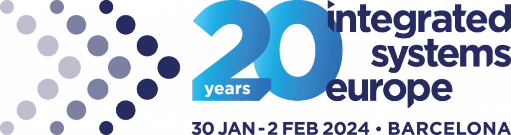ISE 20 Years Aniversary Logo Barcelona 2024